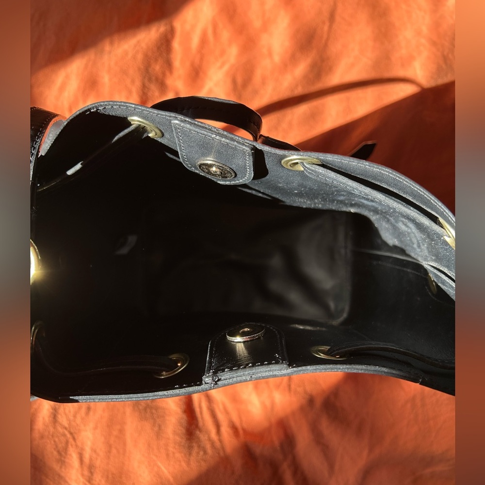 Black Bucket Bag - Picture 3 of 3